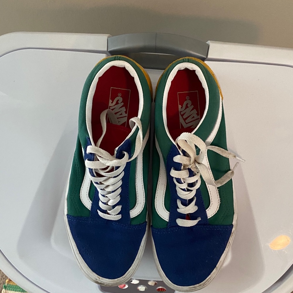 Color block Vans